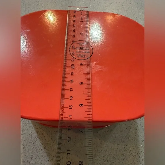 Hammered Metal Coral Kitchen Utensil Holder - Picture 11 of 11